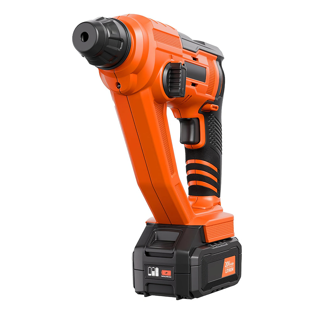 20V Brushless 1-1/8" SDS-Plus Rotary Hammer, 3J Impact, 4Ah Battery Kit