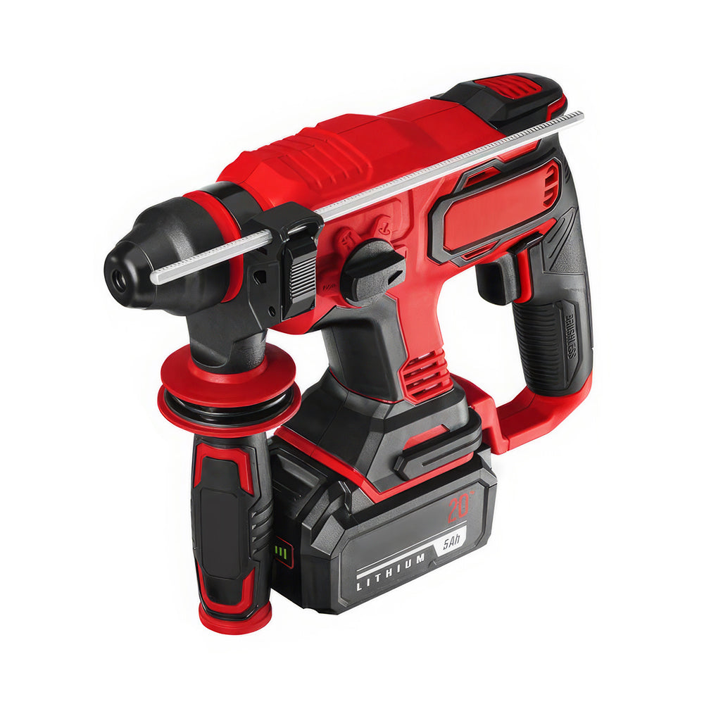 20V Brushless 7/8" Rotary Hammer Kit with 5.0Ah Battery & Charger