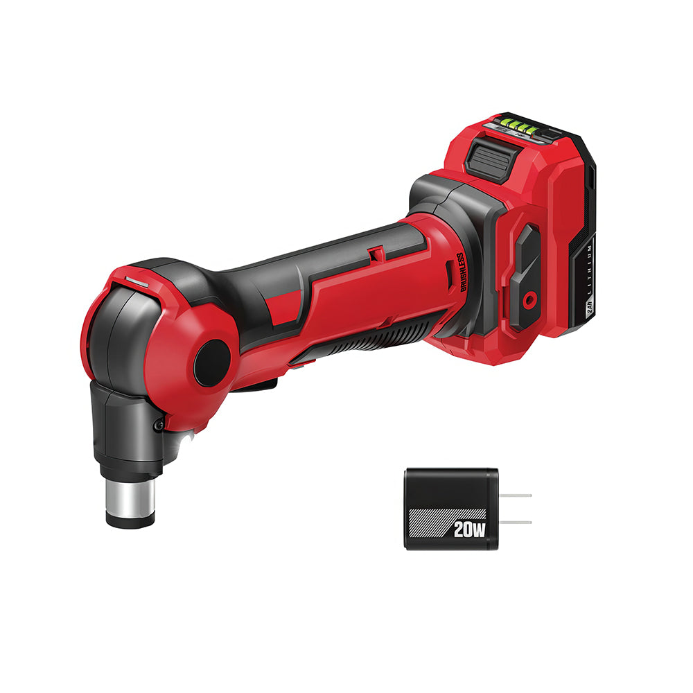 12V Brushless Auto Hammer Kit with 2.0Ah USB-C Battery & Charger