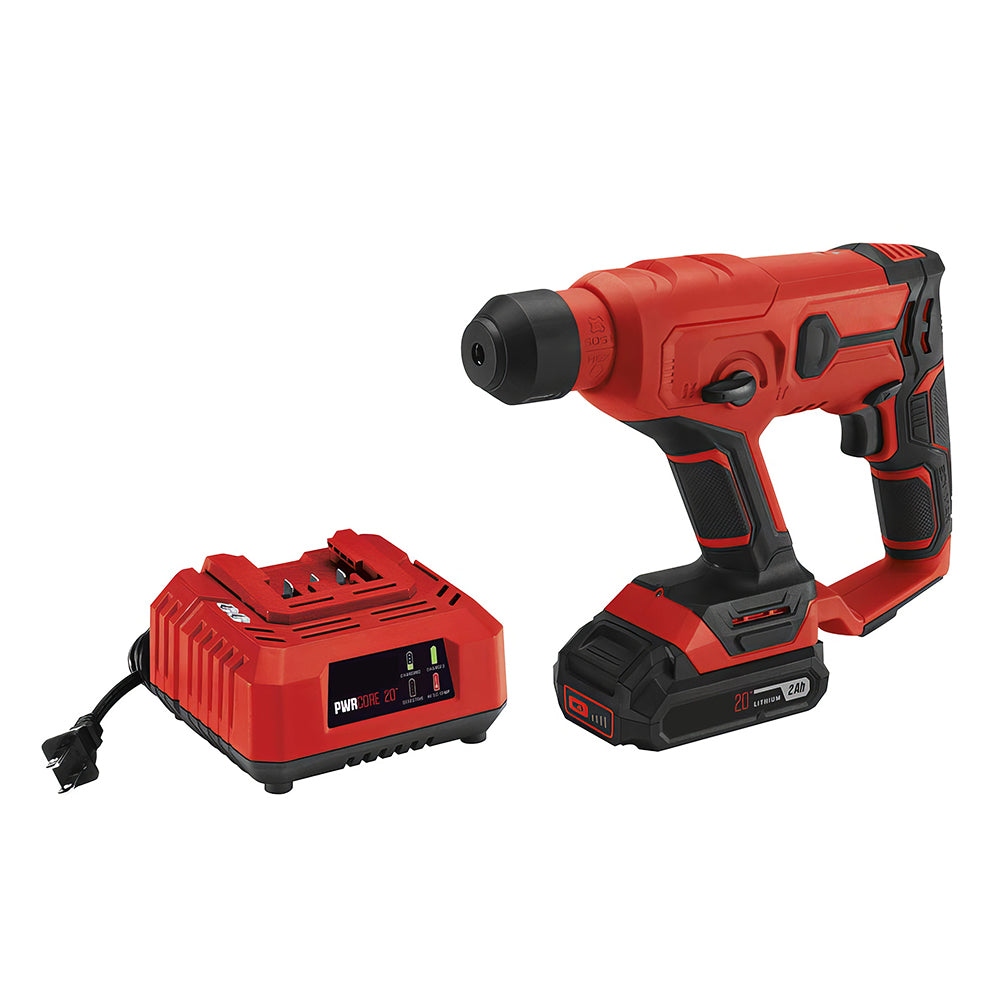 20V Brushless 7/8" Rotary Hammer Kit with 5.0Ah Battery & Charger