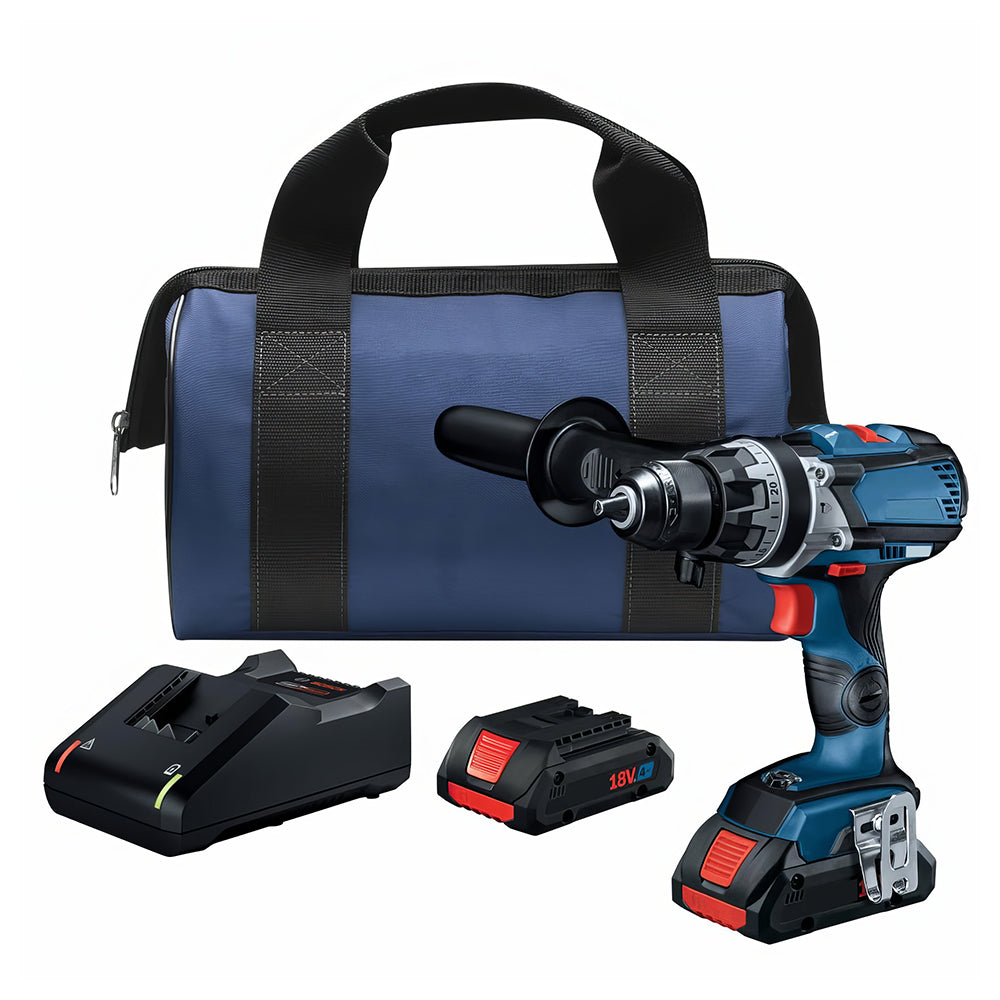 18V Brushless 1/2" Hammer Drill/Driver, 975 in-lbs Torque, Tool Only