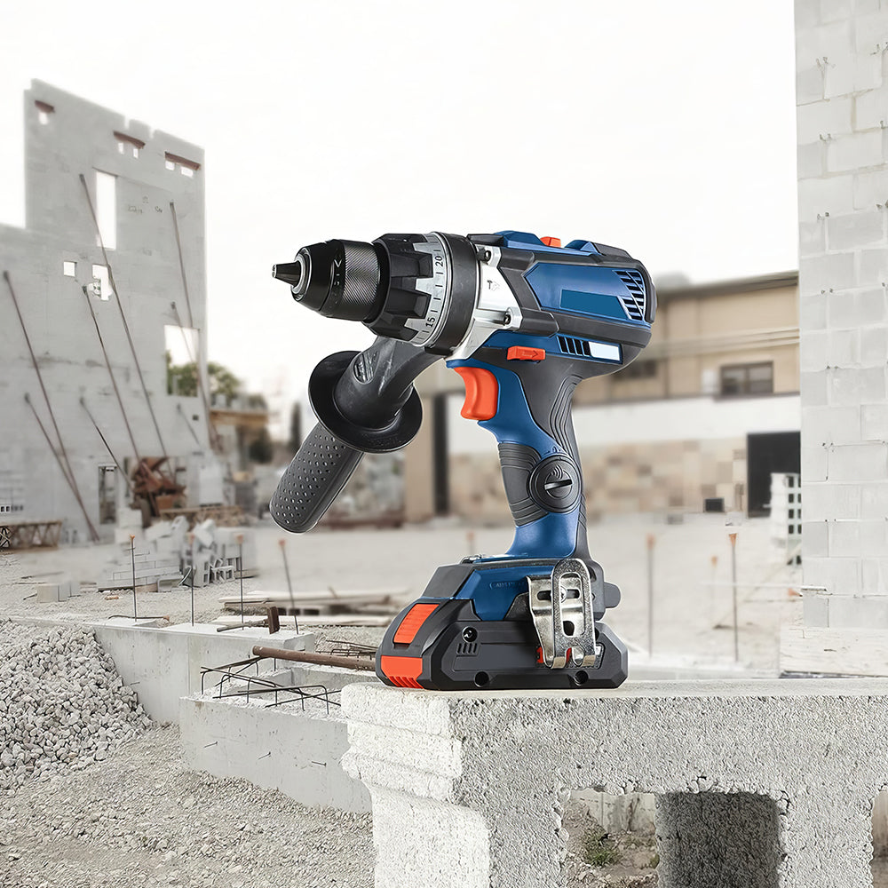 18V Brushless 1/2" Hammer Drill/Driver, 975 in-lbs Torque, Tool Only